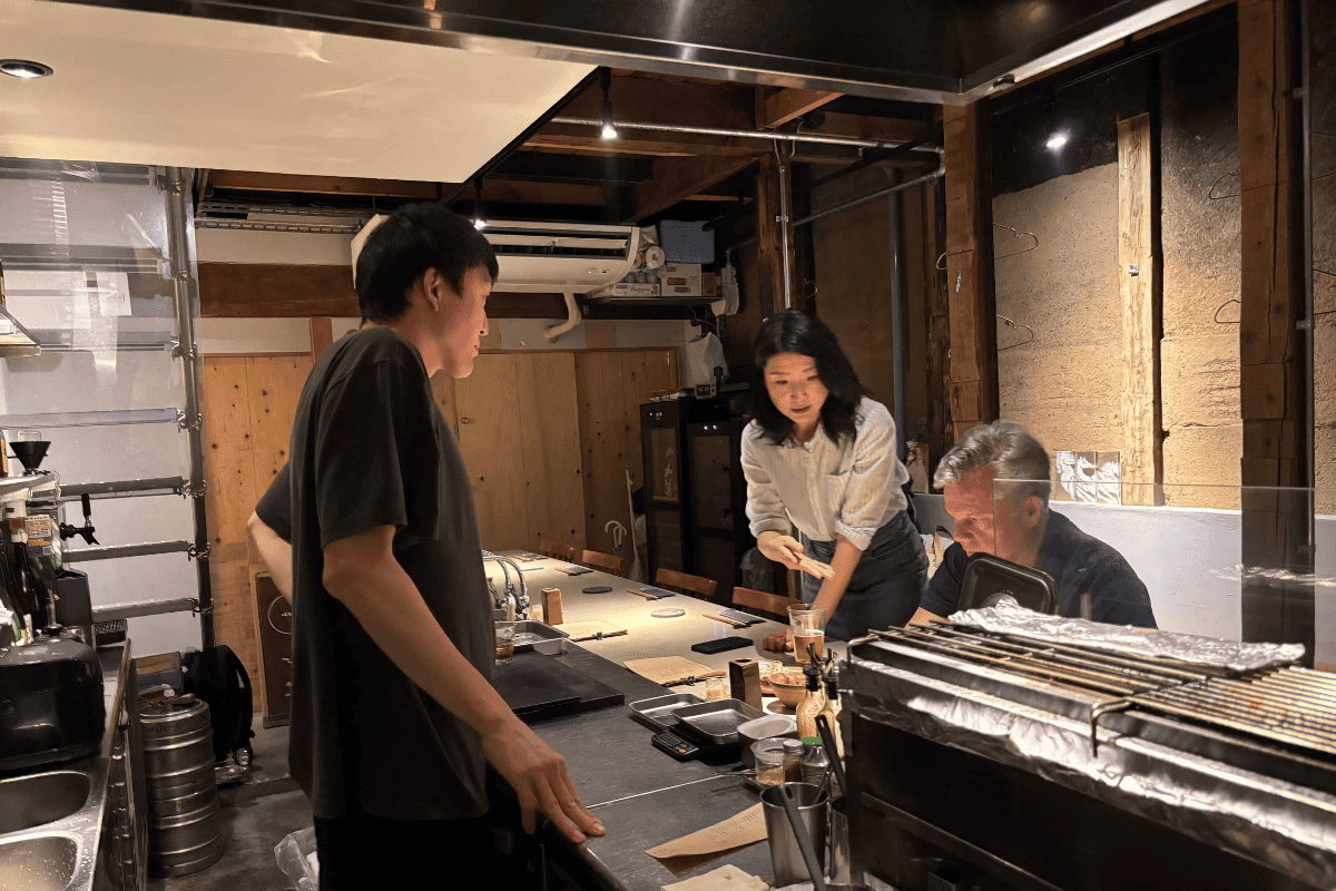 Maplopo Beginner Japanese Program, On Location At the Restaurant